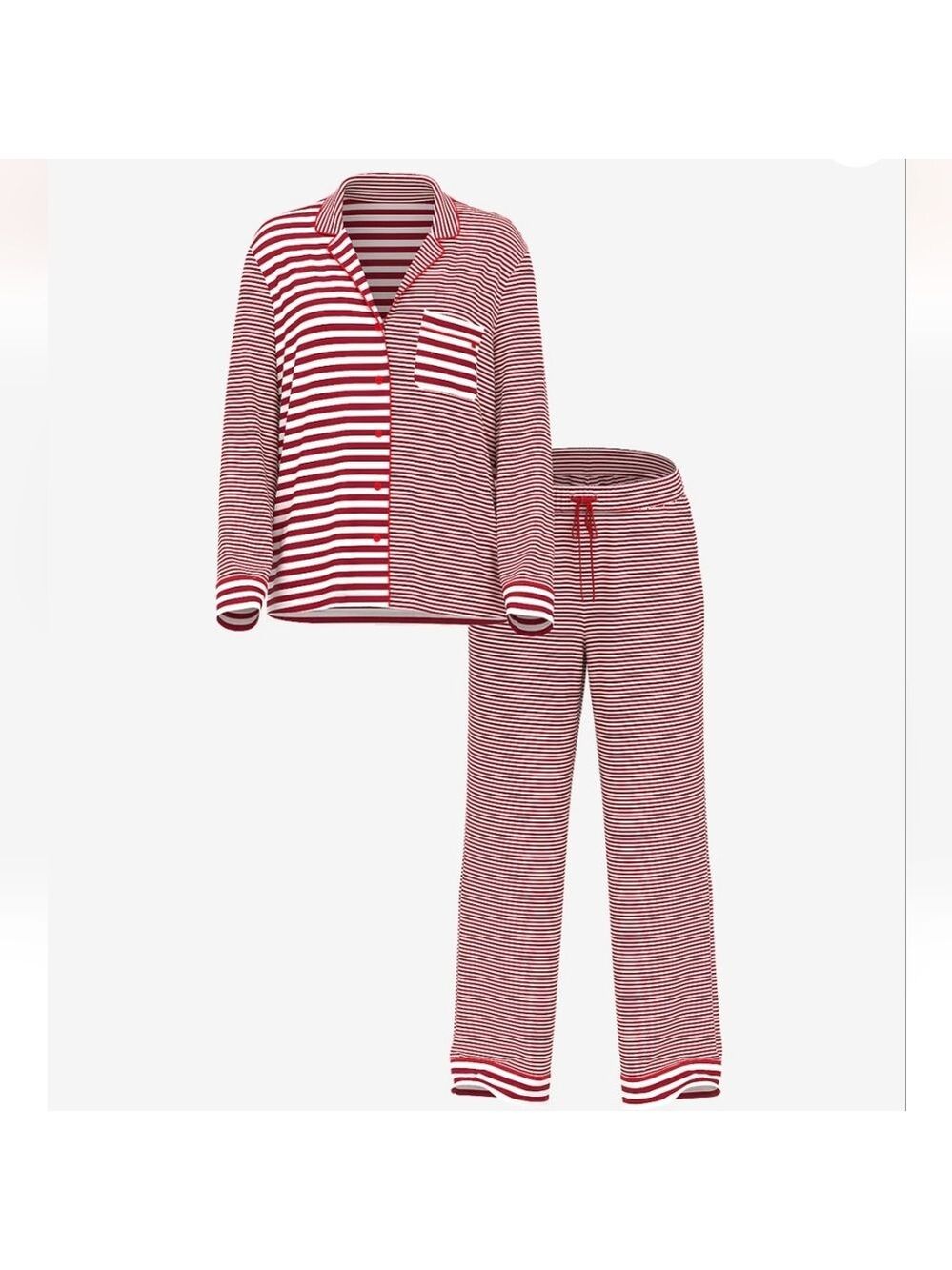 New Victoria Secret So Soft Modal Long Pajama Size Medium Regular - Picture 3 of 8